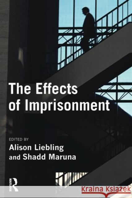The Effects of Imprisonment  9781843922179 WILLAN PUBLISHING