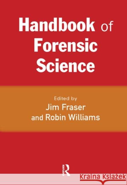 Handbook of Forensic Science   9781843923121 0