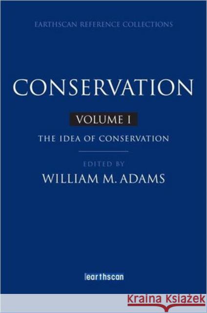 Conservation William M. Adams 9781844074143 Earthscan Publications
