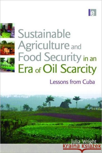 Sustainable Agriculture and Food Security in an Era of Oil Scarcity: Lessons from Cuba Wright, Julia 9781844075720