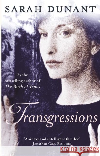 Transgressions Sarah Dunant 9781844081790 Little, Brown Book Group