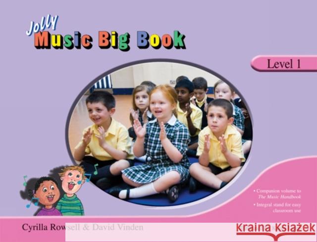 Jolly Music Big Book - Level 1 Cyrilla Rowsell 9781844141449