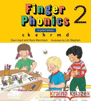 Finger Phonics Book 2: In Print Letters (American English Edition) Wernham, Sara 9781844141463 Jolly Learning Ltd