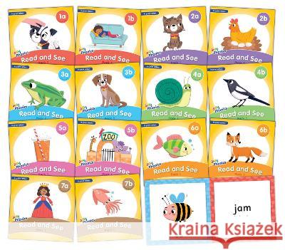 Jolly Phonics Read and See, Pack 1: In Print Letters (American English edition) Sue Lloyd, Sara Wernham, Sarah Wade 9781844142460