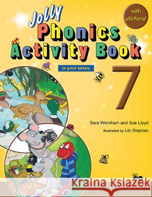 Jolly Phonics Activity Book 7: In Print Letters (American English Edition) Wernham, Sara 9781844142750 Jolly Learning Ltd.
