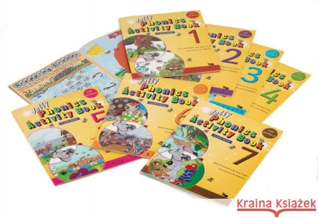 Jolly Phonics Activity Books 1-7: In Print Letters (American English edition) Sue Lloyd 9781844142767 Jolly Learning Ltd.
