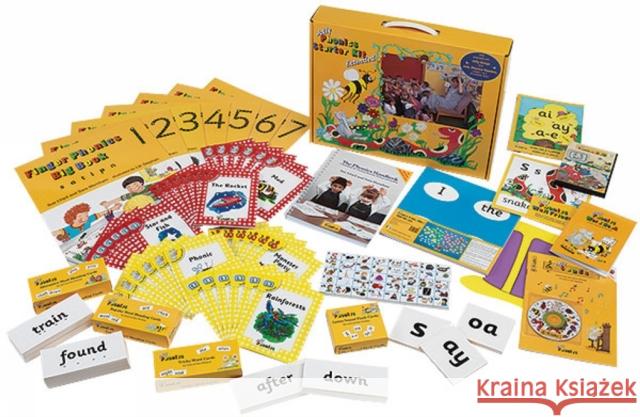 Jolly Phonics Starter Kit Extended: In Precursive Letters (British English edition) Sue Lloyd 9781844142781