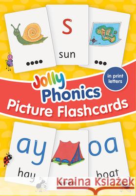 Jolly Phonics Picture Flash Cards: In Print Letters Wernham, Sara 9781844144396 Jolly Learning Ltd.