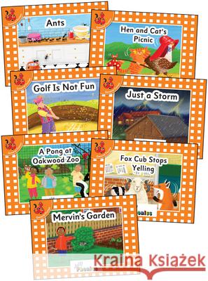 Jolly Phonics Orange Level Readers Complete Set: In Print Letters (American English Edition) Louise Van-Pottelsberghe Jan Smith 9781844145898 Jolly Phonics