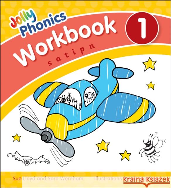 Jolly Phonics Workbook 1: in Precursive Letters (British English edition) Sue Lloyd 9781844146512