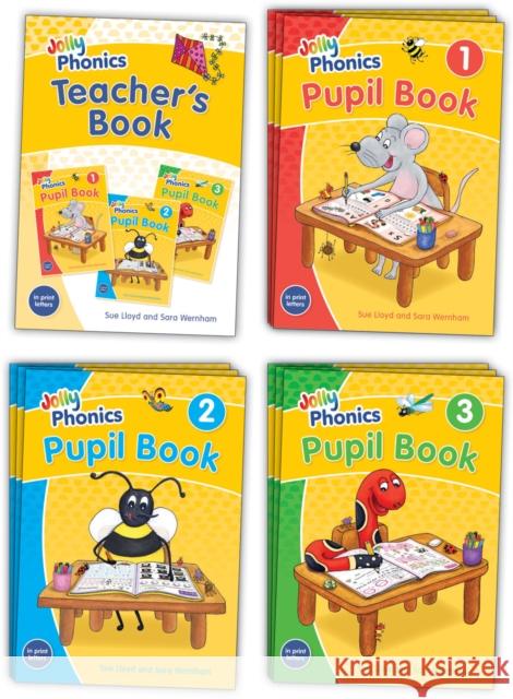 Jolly Phonics Class Set: in Print Letters (British English edition) SUE LLOYD 9781844148660