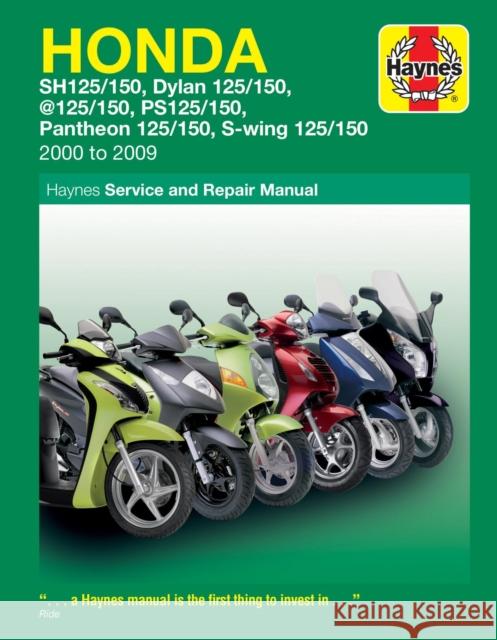 Honda 125 Scooters (SH, SES, NES, PES & FES 125) (00 - 09) Matthew Coombs 9781844258734