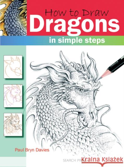 How to Draw: Dragons: In Simple Steps Paul Bryn Davies 9781844483129 Search Press Ltd