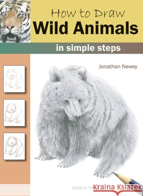 How to Draw: Wild Animals: In Simple Steps Jonathan Newey 9781844485734