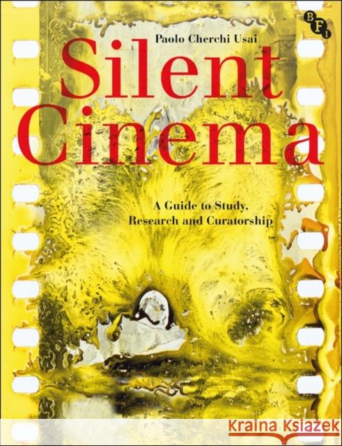 Silent Cinema: A Guide to Study, Research and Curatorship Usai, Paolo Cherchi 9781844575282