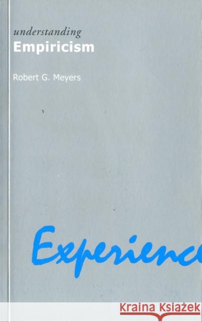 Understanding Empiricism  Meyers 9781844650590 0