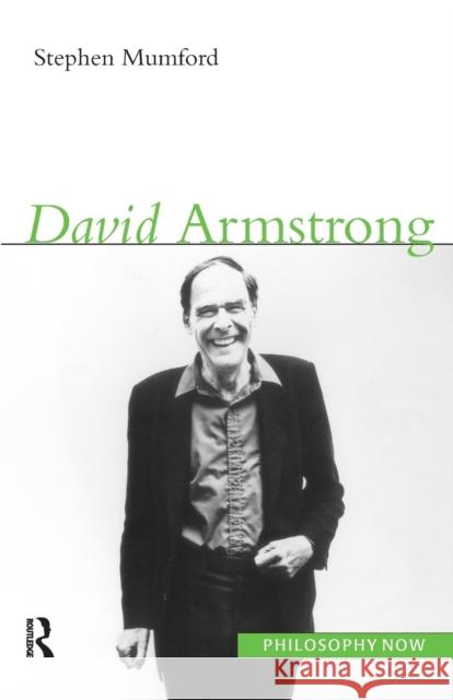 David Armstrong Stephen Mumford 9781844651009 ACUMEN PUBLISHING LTD