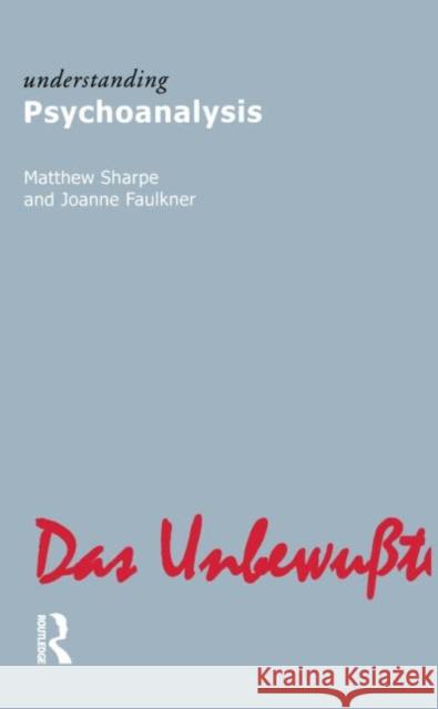 Understanding Psychoanalysis Matthew Sharpe Joanne Faulkner 9781844651214 Acumen Publishing