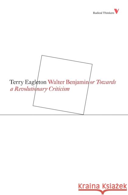 Walter Benjamin Eagleton, Terry 9781844673506