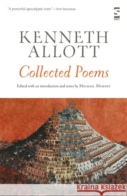 Collected Poems Kenneth Allott Michael Murphy 9781844717293 Salt Publishing