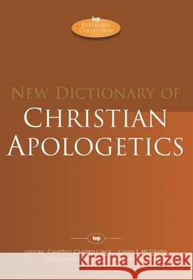 New Dictionary of Christian Apologetics  9781844740932 INTER-VARSITY PRESS