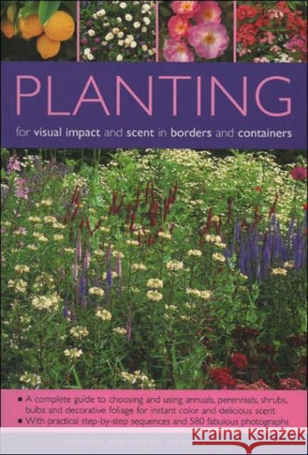 Planting for Visual Impact and Scent in Borders and Containers: A Complete Guide to Choosing and Using Annuals, Perennials, Shrubs, Bulbs and Decorative Foliage, with Practical Step-by-Step Sequences  Andrew Mikolajski 9781844762408 Anness Publishing