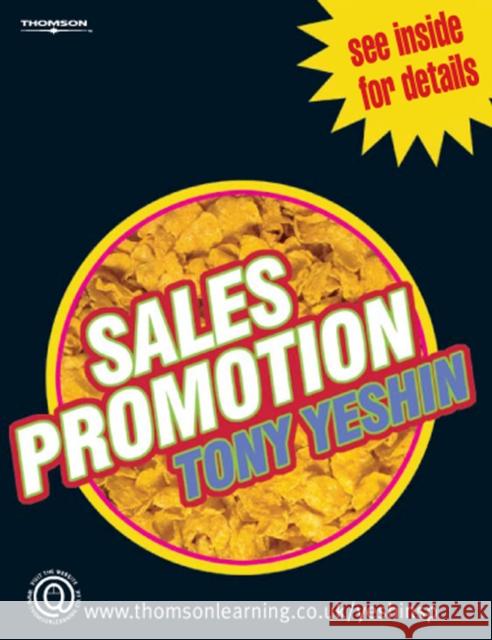 Sales Promotion Tony Yeshin 9781844801619 CENGAGE LEARNING