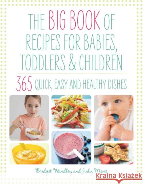 Big Book of Recipes for Babies, Toddlers & Children: 365 Quick, Easy and Healthy Dishes Judy More 9781844830367