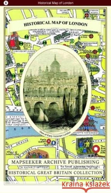 Historical Map of London Mapseeker Publishing Ltd Mapseeker Publishing Ltd 9781844918539