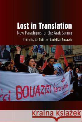 Lost in Translation: New Paradigms for the Arab Spring Uzi Rabi Abdelilah Bouasria 9781845197667 Sussex Academic Press