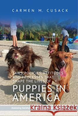 Laws, Policies, Attitudes and Processes That Shape the Lives of Puppies in America: Assessing Society's Needs, Desires, Values and Morals Carmen M. Cusack 9781845197803 Sussex Academic Press