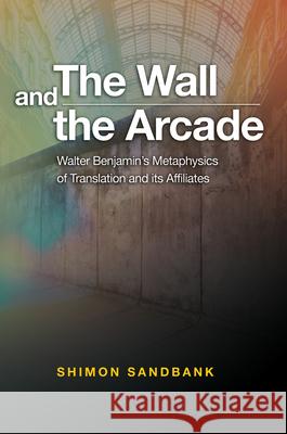 The Wall and the Arcade: Walter Benjamins Metaphysics of Translation and its Affiliates Shimon Sandbank 9781845199951 Liverpool University Press