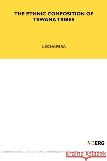 The Ethnic Composition of Tswana Tribes   9781845200121 0