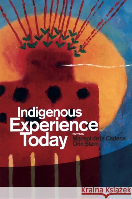 Indigenous Experience Today Marisol de la Cadena 9781845205195