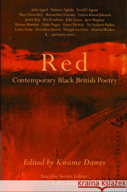 Red: Contemporary Black British Poetry Dawes, Kwame 9781845231293