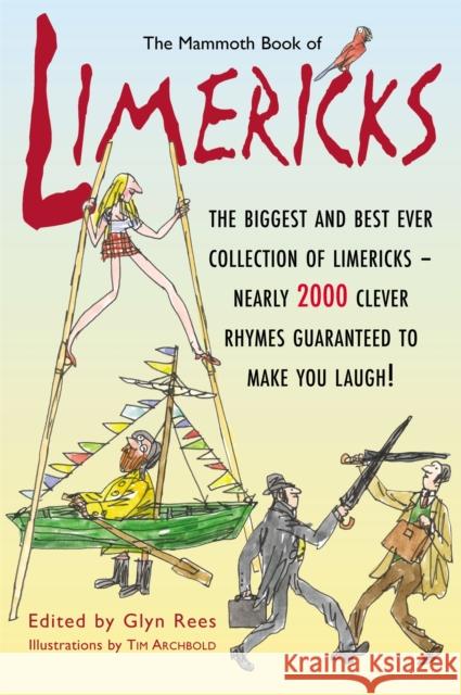 The Mammoth Book of Limericks Glyn Rees 9781845296810 Little, Brown Book Group