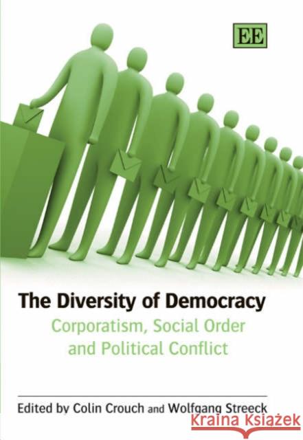 Diversity of Democracy Colin Crouch 9781845426132