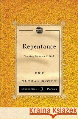 Repentance: Turning from sin to God  9781845509750 Christian Heritage