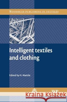 Intelligent Textiles and Clothing  9781845690052 Woodhead Publishing Ltd
