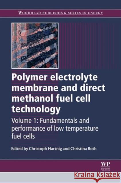 Polymer Electrolyte Membrane and Direct Methanol Fuel Cell Technology: Volume 1: Fundamentals and Performance of Low Temperature Fuel Cells Hartnig, C. 9781845697730 Woodhead Publishing
