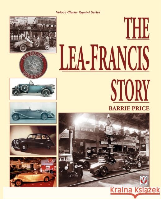 The Lea-Francis Story Barrie Price 9781845849573 David & Charles