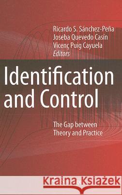 Identification and Control: The Gap Between Theory and Practice Sánchez-Peña, Ricardo S. 9781846288982