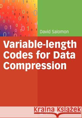 Variable-Length Codes for Data Compression Salomon, David 9781846289583 Springer