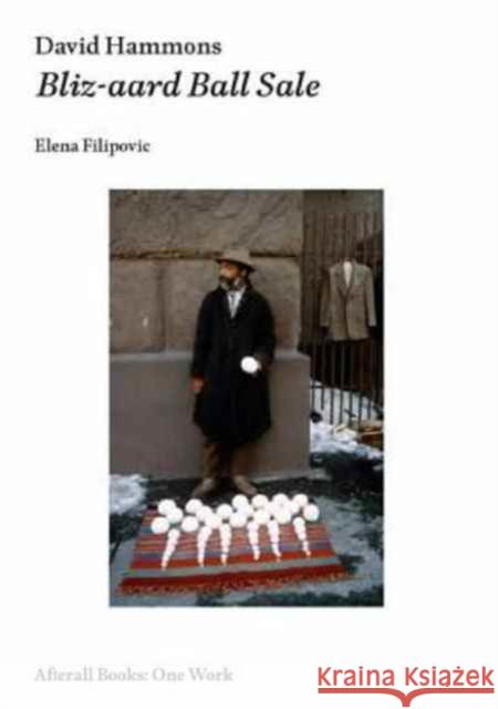 David Hammons: Bliz-aard Ball Sale Elena (Director, Kunsthalle Basel) Filipovic 9781846381867