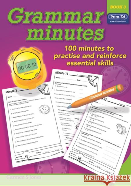 Grammar Minutes Book 3 RIC Publications 9781846542961