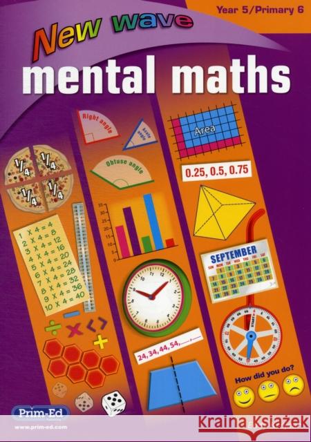 New Wave Mental Maths: Year 5 / P6  9781846544972 Prim-Ed Publishing