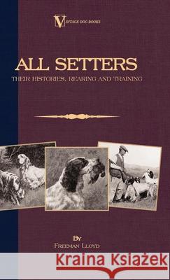 All Setters: Their Histories, Rearing & Training (A Vintage Dog Books Breed Classic - Irish Setter / English Setter / Gordon Setter Lloyd, Freeman 9781846640469 Vintage Dog Books