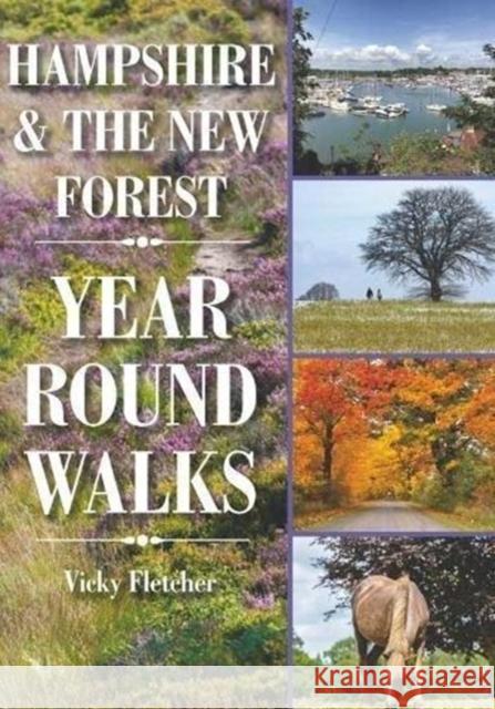 Hampshire & The New Forest Year Round Walks Vicky Fletcher 9781846743610 Countryside Books