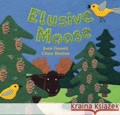 Elusive Moose Joan Gannij Clare Beaton 9781846860010 Barefoot Books