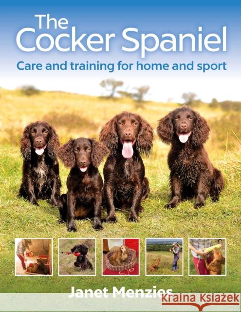 The Cocker Spaniel: Care and Training for Home and Sport Janet Menzies 9781846893230 Quiller Publishing Ltd